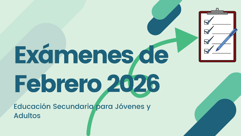 Ex&aacute;menes Educaci&oacute;n Secundaria para J&oacute;venes y Adultos
