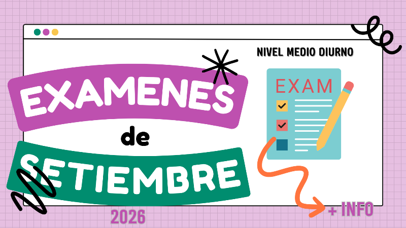 Examenes Nivel medio Diurno
